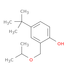 4-tert-butyl-2-[(propan-2-yloxy)methyl]phenol