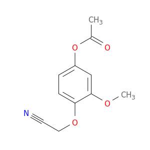 2-[4-(乙酰氧基)-2-甲氧基苯氧氧基]乙腈