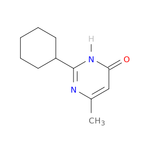 2-Cyclohexyl-6-methyl-3,4-dihydropyrimidin-4-one