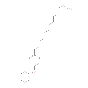 Tetradecanoic acid, 2-(cyclohexyloxy)ethyl ester