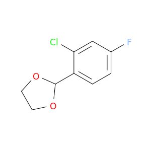 2-(2-chloro-4-fluorophenyl)-1,3-dioxolane
