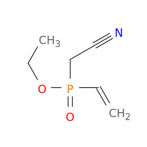 Phosphinic acid, (cyanomethyl)ethenyl-, ethyl ester