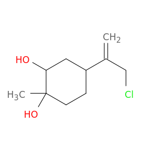 1,2-Cyclohexanediol, 4-[1-(chloromethyl)ethenyl]-1-methyl-
