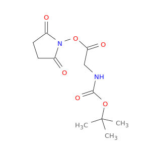 N-Boc-甘氨酸 N-羟基琥珀酰亚胺酯