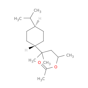 环己烷丙醇,α,γ,γ-三甲基-4-(1-甲基乙基)-,乙酸盐,反式