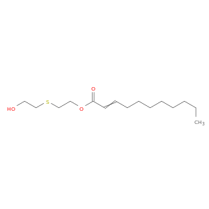 Undecenoic acid, 2-[(2-hydroxyethyl)thio]ethyl ester