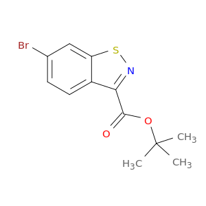 1,1-二甲基乙基6-溴-1,2-苯并二噻唑-3-羧酸盐