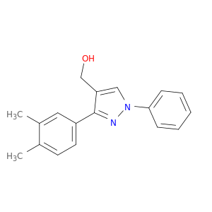 [3-(3,4-Dimethylphenyl)-1-phenyl-1H-pyrazol-4-yl]methanol