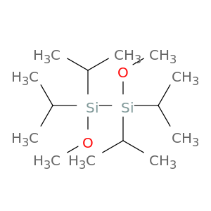 Disilane, 1,2-dimethoxy-1,1,2,2-tetrakis(1-methylethyl)-