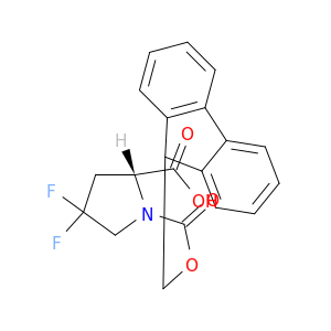 (R)-1-(((9H-芴-9-基)甲氧基)羰基)-4,4-二氟吡咯烷-2-羧酸