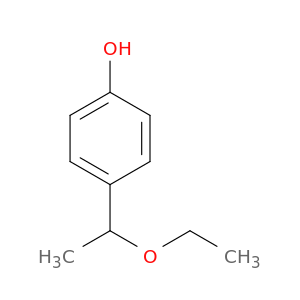 Phenol, 4-(1-ethoxyethyl)-