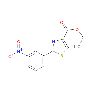 4-Thiazolecarboxylic acid, 2-(3-nitrophenyl)-, ethyl ester