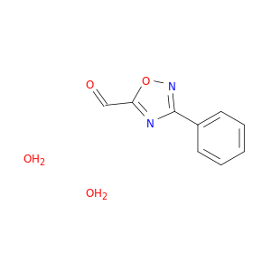 3-Phenyl-1,2,4-oxadiazole-5-carbaldehyde dihydrate