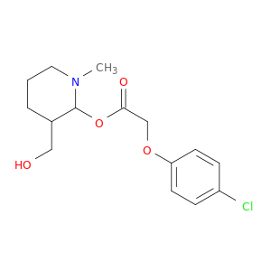 Acetic acid,2-(4-chlorophenoxy)-, (1-methyl-3-piperidinyl)methyl ester