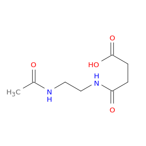 3-[(2-acetamidoethyl)carbamoyl]propanoic Acid