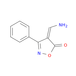 5(4H)-Isoxazolone, 4-(aminomethylene)-3-phenyl-, (4Z)-