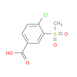 4-氯-3-(甲基磺酰基)苯甲酸