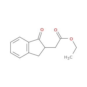 1H-Indene-2-acetic acid, 2,3-dihydro-1-oxo-, ethyl ester