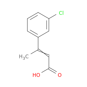 (E)-3-(3-chlorophenyl)but-2-enoic Acid