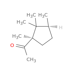 Ethanone, 1-[(1R,3S)-1,2,2,3-tetramethylcyclopentyl]-