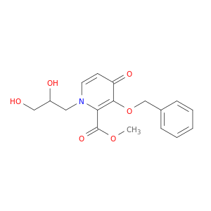 3-(苄氧基)-1-(2,3-二羟基丙基)-4-氧代-1,4-二氢吡啶-2-甲酸甲酯