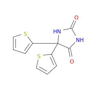 5,5-DITHIOPHEN-2-YLIMIDAZOLIDINE-2,4-DIONE