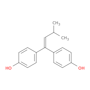 Phenol, 4,4'-(3-methyl-1-butenylidene)bis-