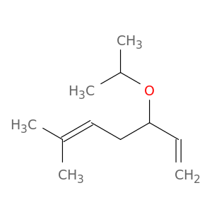 1,5-Heptadiene, 6-methyl-3-(1-methylethoxy)-