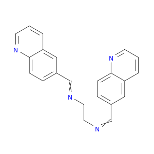 1,2-Ethanediamine, N,N'-bis(6-quinolinylmethylene)-