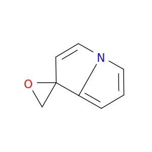 Spiro[oxirane-2,1'-[1H]pyrrolizine](9CI)