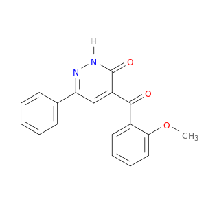 3(2H)-Pyridazinone, 4-(2-methoxybenzoyl)-6-phenyl-