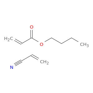 butyl prop-2-enoate- prop-2-enenitrile(1:1)
