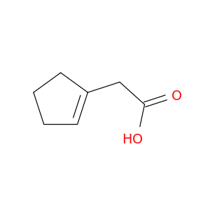 2-(环戊-1-烯-1-基)乙酸