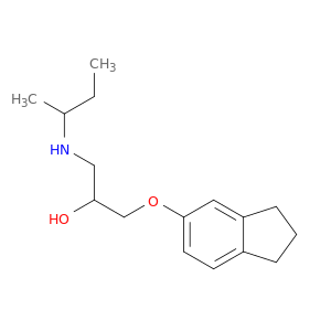 1-(SEC-BUTYLAMINO)-3-(2,3-DIHYDRO-1H-INDEN-5-YLOXY)PROPAN-2-OL