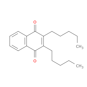 1,4-Naphthalenedione,2,3-dipentyl-