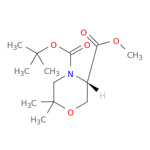 (S)-4-tert-Butyl 3-methyl 6,6-dimethylmorpholine-3,4-dicarboxylate