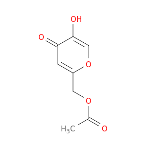 4H-Pyran-4-one, 2-[(acetyloxy)methyl]-5-hydroxy-