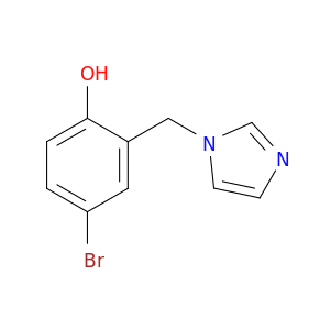 Phenol, 4-bromo-2-(1H-imidazol-1-ylmethyl)-