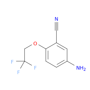 5-amino-2-(2,2,2-trifluoroethoxy)benzonitrile