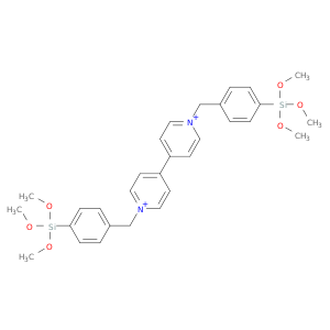 4,4'-Bipyridinium, 1,1'-bis[[4-(trimethoxysilyl)phenyl]methyl]-