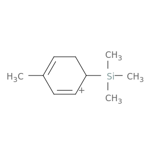 Cyclohexadienylium, 3-methyl-6-(trimethylsilyl)-