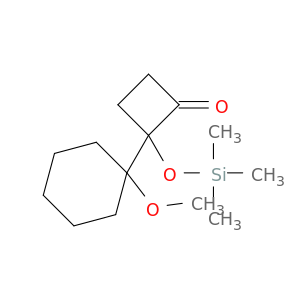 Cyclobutanone, 2-(1-methoxycyclohexyl)-2-[(trimethylsilyl)oxy]-