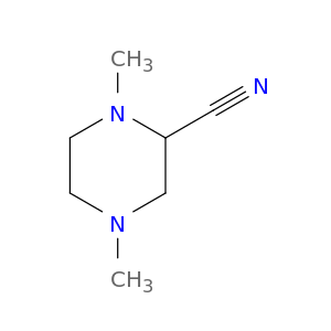 1,4-dimethylpiperazine-2-carbonitrile