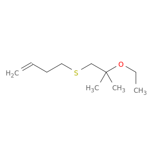 1-Butene, 4-[(2-ethoxy-2-methylpropyl)thio]-