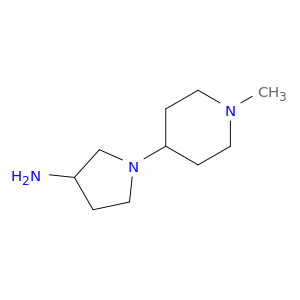 1-(1-Methylpiperidin-4-yl)pyrrolidin-3-amine