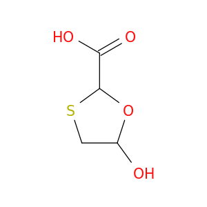 1,3-Oxathiolane-2-carboxylicacid, 5-hydroxy-