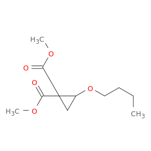 1,1-Cyclopropanedicarboxylic acid, 2-butoxy-, dimethyl ester