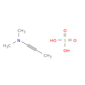 Propyn-1-amine, N,N-dimethyl-, sulfate (1:1)