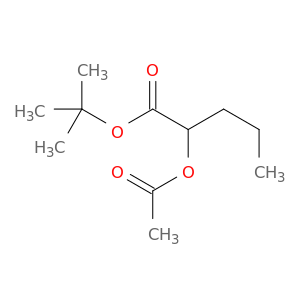 Pentanoic acid, 2-(acetyloxy)-, 1,1-dimethylethyl ester