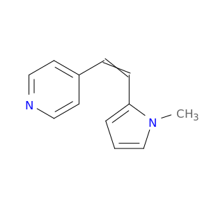 Pyridine, 4-[2-(1-methyl-1H-pyrrol-2-yl)ethenyl]-